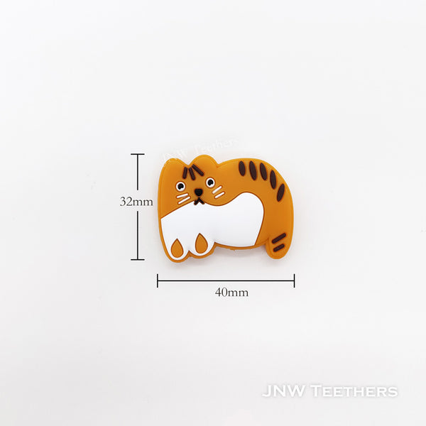 Cat Silicone Focal Bead
