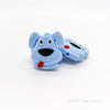 Blue Dog silicone focal beads