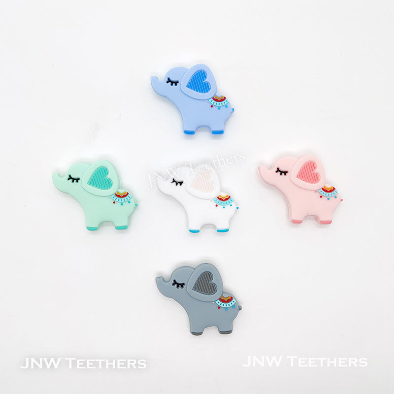 Elephant Silicone Focal Beads