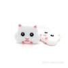 White Hamsters Silicone Focal Beads