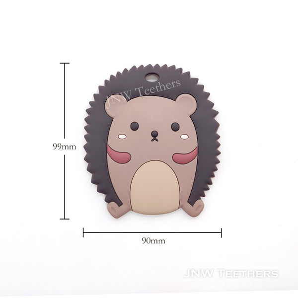 Porcupine silicone teethers