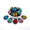 Ladybug Silicone Focal Beads