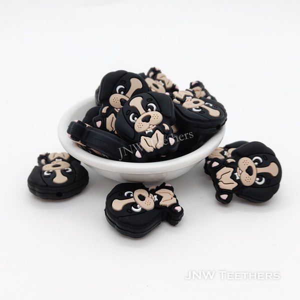 Labrador Puppy Silicone Focal Beads