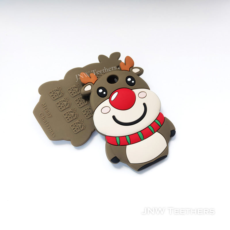 Silicone Chew Toy - Reindeer