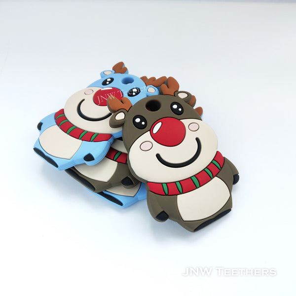 Silicone Chewing Pendant Reindeer