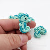 sjöhäst Silikon Focal Beads