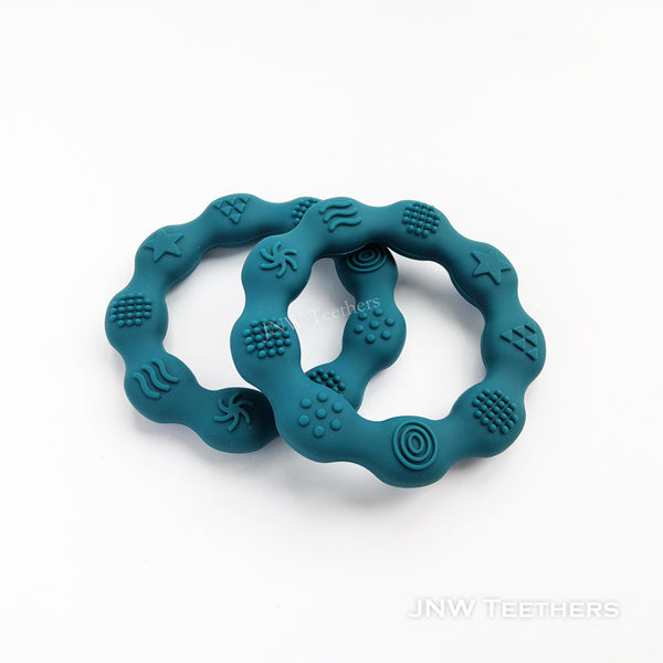 Silicone teething ring biscay