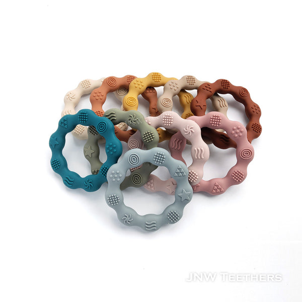 Silicone teething rings