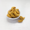 Sleeping moon silicone focal beads mustard