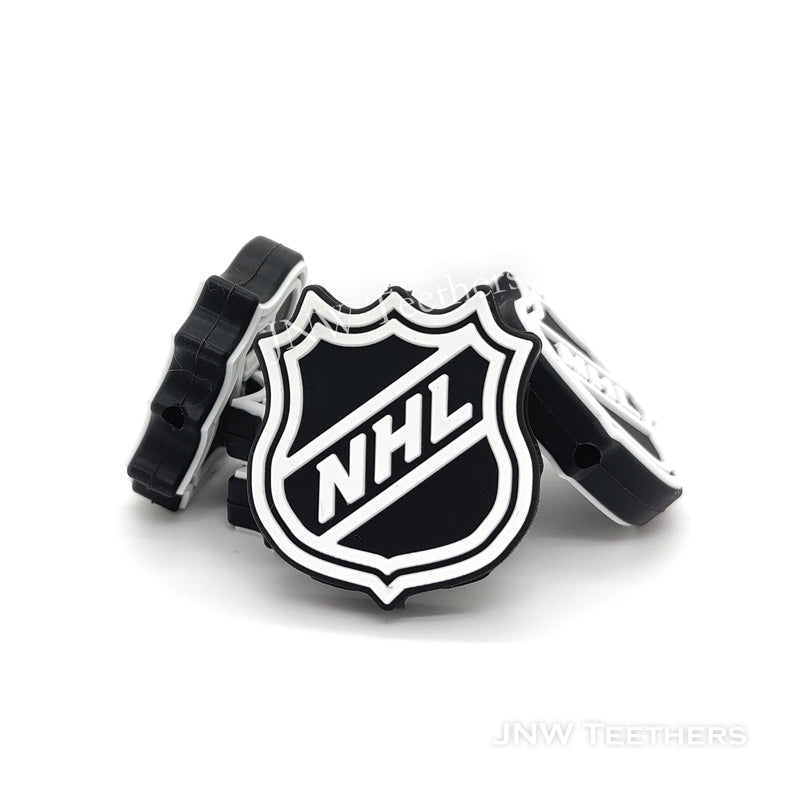 JNWTeethers Ice Hockey Silicone Focal Bead