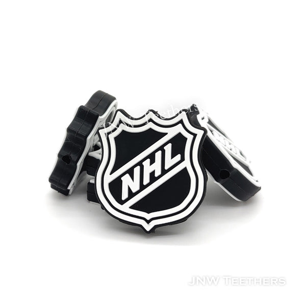 JNWTeethers Ice Hockey Silicone Focal Bead