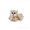 Navajo Squirrel with Hazelnuts Silicone Focal Beads