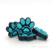 Stetoscopio zampa perline focali in silicone turchese