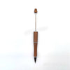 Pack 20 Sparkle Plastic Beadable Pens DIY Bead Ballpoint Pens - Pattern B