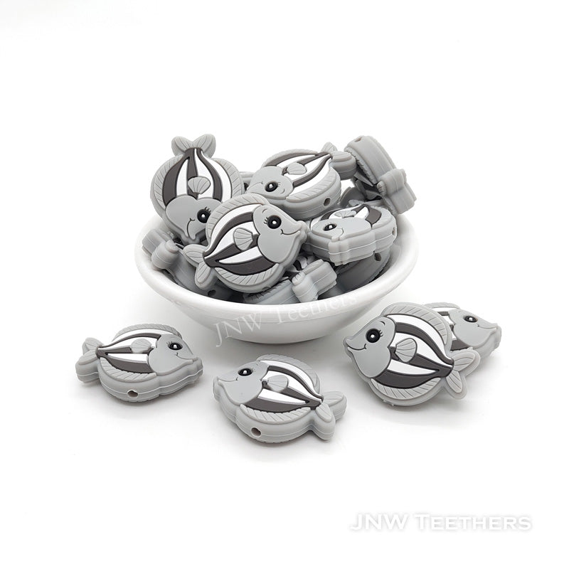 Tropical Fish Silicone Focal Beads