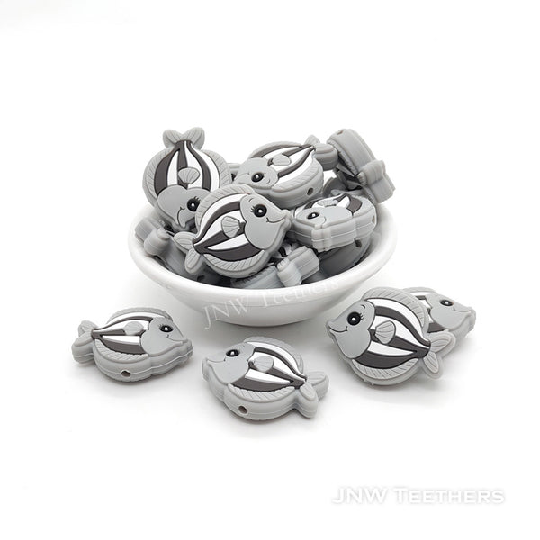Tropical Fish Silicone Focal Beads
