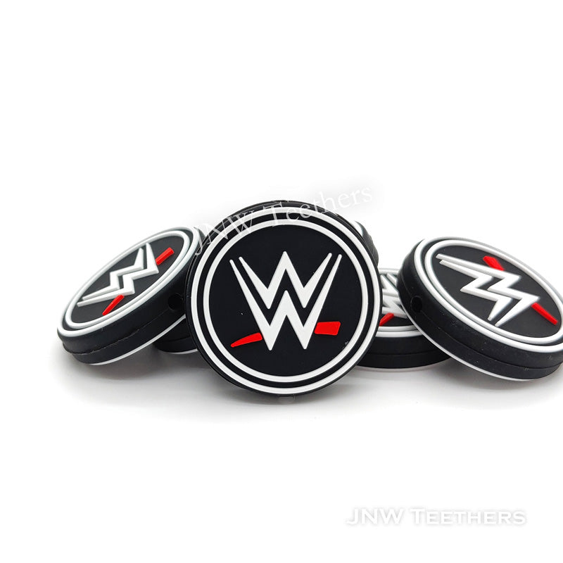 WW  Teams silicone focal beads
