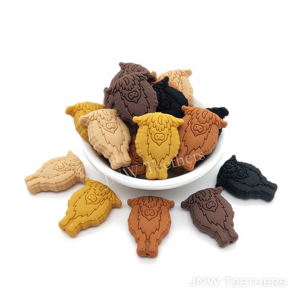 Yak bull silicone beads