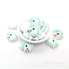 Unicorn Silicone Focal Beads mint