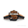 Brown Motorcycle Harley Davidson Silicone Focal Beads