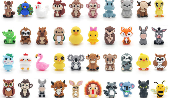 JNWTeethers 3D silicone focal beads collection image