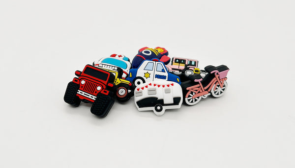 JNWTeethers Vehicles silicone focal beads