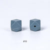 20pcs 14mm Silicone Hexagon Beads