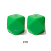10pcs 17mm Silicone Hexagon Beads