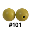 20pcs 12mm Round Silicone Beads