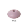 Perles en silicone en forme de soucoupe de 12 mm