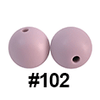 20pcs 12mm Round Silicone Beads