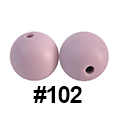 20pcs 12mm Round Silicone Beads