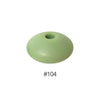 Perles en silicone en forme de soucoupe de 12 mm
