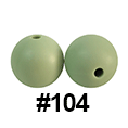 20pcs 12mm Round Silicone Beads