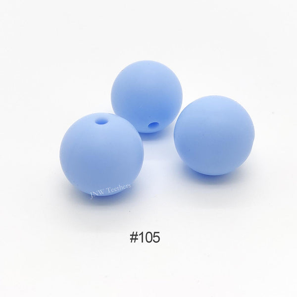 105 Conflower silicone round beads 9mm 12mm 15mm