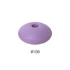 Perles en silicone en forme de soucoupe de 12 mm