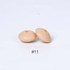 Perles en silicone en forme de soucoupe de 12 mm