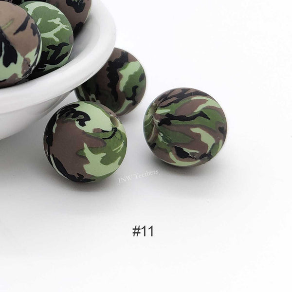 Silicone Print Beads #11