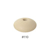 Perles en silicone en forme de soucoupe de 12 mm