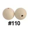 20pcs 12mm Round Silicone Beads