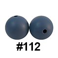 20pcs 12mm Round Silicone Beads