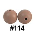 20pcs 12mm Round Silicone Beads