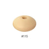 Perles en silicone en forme de soucoupe de 12 mm