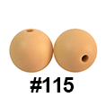 20pcs 12mm Round Silicone Beads