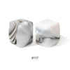 10pcs 17mm Silicone Hexagon Beads