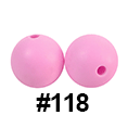20pcs 12mm Round Silicone Beads