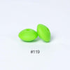 Perles en silicone en forme de soucoupe de 12 mm