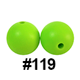 20pcs 12mm Round Silicone Beads