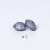 Perles en silicone en forme de soucoupe de 12 mm