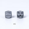 20pcs 14mm Silicone Hexagon Beads